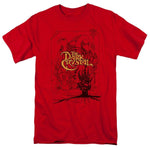 Dark Crystal T-Shirt men's regular fit crew neck cotton red graphic tee DKC123