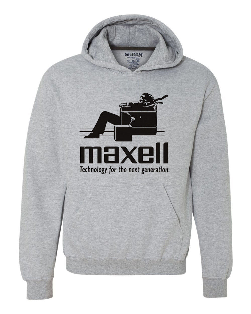 Maxell Hoodie men's classic print cotton blend graphic printed