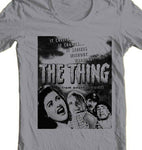 Thing From Another World T-Shirt regular fit gray cotton graphic printed tee