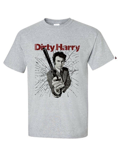 Dirty Harry T-Shirt Clint Eastwood vintage retro movie graphic tee 70s 80s