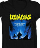 Demons movie T-shirt Demoni Italian vintage classic horror Poster graphic tee