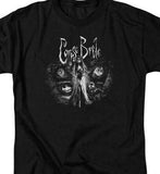 Corpse Bride t-shirt gothic Tim Burton animated movie Graphic tee WBM212