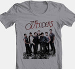 The Outsiders T-shirt 1980s retro style movie 100% cotton grey tee 