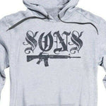 Sons of Anarchy TV crime series California adult graphic hoodie