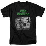 The War of the Worlds t-shirt Sci Fi retro 50s black movie tee