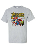 The Avengers T-shirt retro silver age marvel comics Giant-Man Hulk cotton blend Thor Iron Man Silver Age for sale