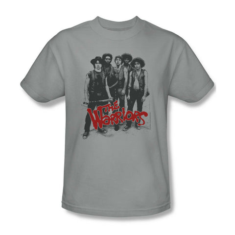 The Warriors gang T-shirt retro 70s movie gray graphic tee for sale online store