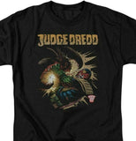 Judge Dredd T Shirt 2000 AD Blast Away 80s retro comic book graphic tee JD101