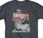 The Twilight Zone t-shirt To Serve Man Kanamit's Drive In graphic tee for sale store