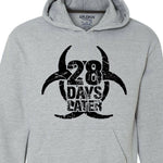 28 Days Later Hoodie horror zombie movie sweatshirt the rage virus 28 weeks