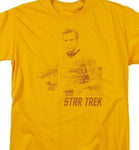 Star Trek James Kirk t-shirt The Final Frontier classic TV graphic tee throwback design tshirt for sale