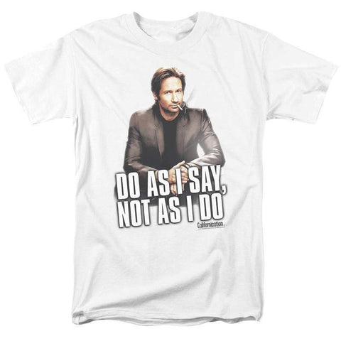 Californication TV Show T-Shirt David Duchovny cotton graphic t-shirt SHO309