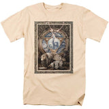 Dark Crystal T-shirt 80s movie poster retro style 100% tan cotton tee DKC131