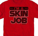 Battlestar Galactica Im a Skin Job T-shirt men's regular fit tee