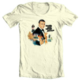 James Bond 007 T shirt Never Say Never retro movie pin up cotton graphic tee