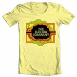 The Electric Company T-shirt vintage 70s TV show 100% cotton graphic yellow tee
