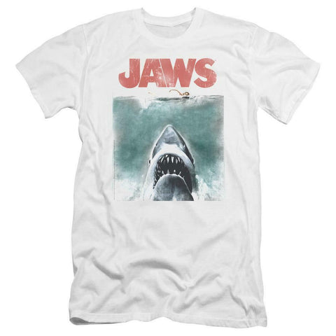 Jaws T-shirt classic original movie poster retro 70s vintage graphic UNI726