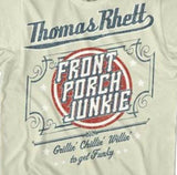Thomas Rhett front porch junkie t-shirt country music tee