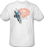 Superman Shield T-shirt American Way DC comics 100% cotton graphic tee