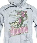 The Phantom hooded sweatshirt retro comics distressed graphic hoodie 