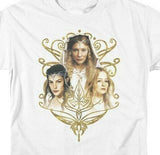 Lord Of The Rings Arwen Eowyn Galadriel J.R Tolkien Graphic Tshirt LOR1029
