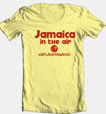 Jamaica Airlines T-shirt 100% cotton vintage style graphic printed tee reggae
