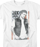 Sons of Anarchy Jax Teller adult graphic t-shirt for sale online store