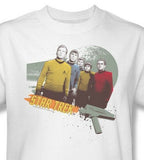 Star Trek T-shirt Original Crew retro science fiction TV cotton tee for sale