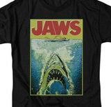 Jaws Movie Retro 70s 80s Amity Island Martin Brody graphic t-shirt UNI727