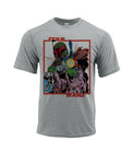 Star Wars Dri Fit graphic T-shirt Sun Shirt Boba Fett retro comic SPF tee