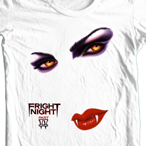 Fright Night II T-shirt retro horror movie 100% cotton gore film free shipping