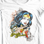 Wonder Woman t-shirt for sale online DC Comics retro 70s