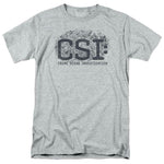 CSI t-shirt crime scene fingerprint logo TV drama series graphic series CBS1215