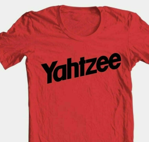 Yahtzee board game graphic tee for sale online