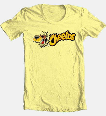 Cheetos Chester Cheetah T shirt retro brands 1980s 100% cotton graphic tee