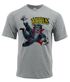 Morbius Dri Fit graphic Tshirt moisture wicking superhero comic book SPF tee