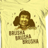 Grease Brusha T-shirt retro 70s 80s movie classic musical graphic tee PAR453