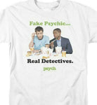 Fake Psychics Real Detectives T-shirt Psych TV series graphic tee NBC912