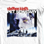 Pet Sematary T-shirt retro 1980s horror scary movie 100% cotton graphic tee