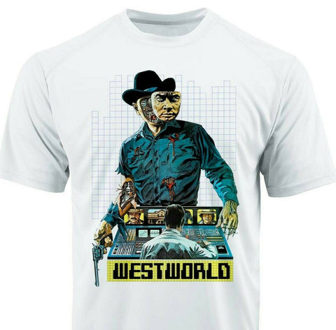 Westworld dri fit t-shirt for sale online graphic sun shirt sci fi