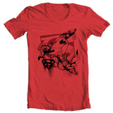Superman Tee shirt Justice League cotton Man of Steel DC Comics SM1719