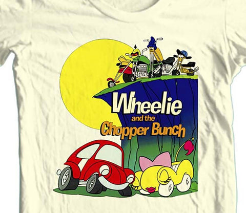 Wheelie and the Chopper Bunch retro saturday morning cartoons t-shirt for sale online