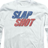 Slap Shot Retro 70s American comedy graphic t-shirt long sleeve UNI960