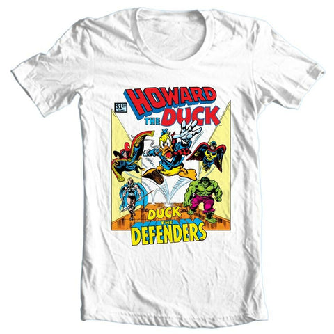 Howard the Duck and The Defenders Marvel comics bronze age cotton graphic tee