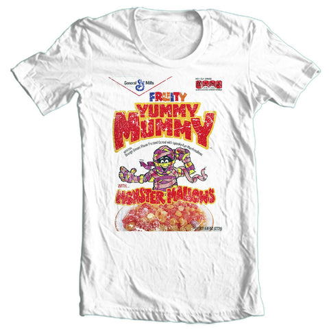 Yummy Mummy monster cereal graphic tee for sale online Boo Berry