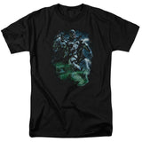 Green Lantern T-shirt Black Lantern Corp mens regular fit black graphic teeGL239