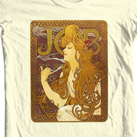 JOB T-shirt retro pot rolling papers vintage 1970s marijuana cotton graphic tee