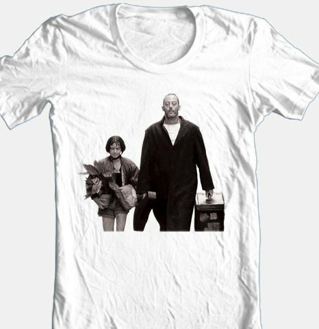 The Professional T-shirt Leon 90s classic movie 100% cotton graphic white tee
