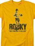 Rocky Balboa The Italian Stallion Movie Retro 70s 80s graphic T-shirt MGM149