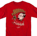 A Christmas Story Ohhh Fudge T-shirt adult regular fit graphic tee WBM647